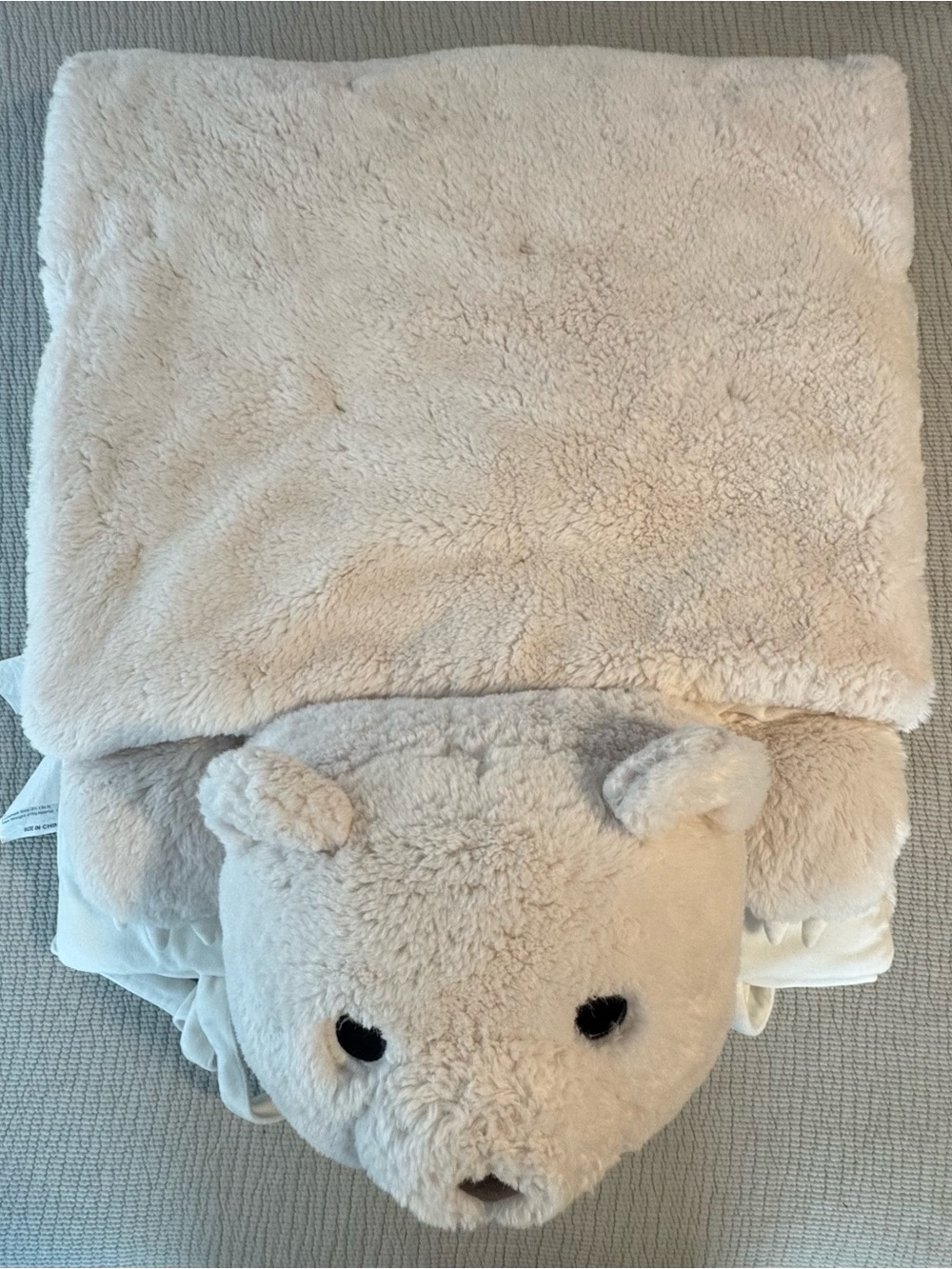 Pottery Barn Kids Polar Bear Faux Fur Sleeping Bag